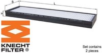 Knecht LA495/S Filter FüR Innenraumluft Innenraumfilter Filter Innenraum