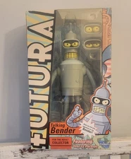 Futurama - Talking Bender  9" Action Figure, Toynami, New in Box