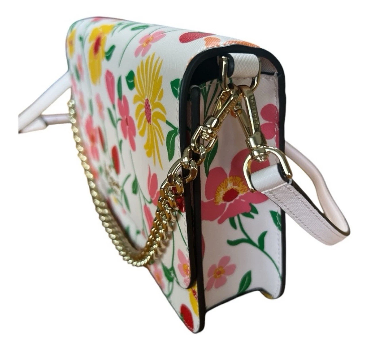 Tracolla convertibile Kate Spade Madison Flap in giardino di fragole prezzo al pubblico consigliato: $ 349