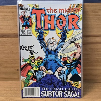 THE MIGHTY THOR Issue # 353 Mar 1985 Marvel Comics ODIN LOKI SURTUR