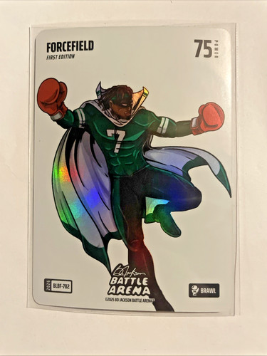 Justin Fields 2026 Bo Jackson Battle Arena Forcefield Brawl Blizzard BF Card!!