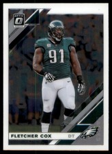 FLETCHER COX #80 2019 Donruss Optic Holo Philadelphia Eagles NM
