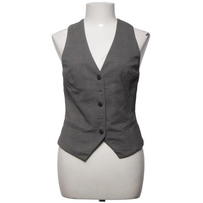 H&M, Anzugweste, Größe: 36, Grau, Elasthan/Polyester/Viskose, Glencheck #PcH