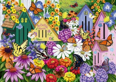 Garden Neighbors 1000 Piece Jigsaw Puzzle for Adults, Unique, Perfectly-Fitting 