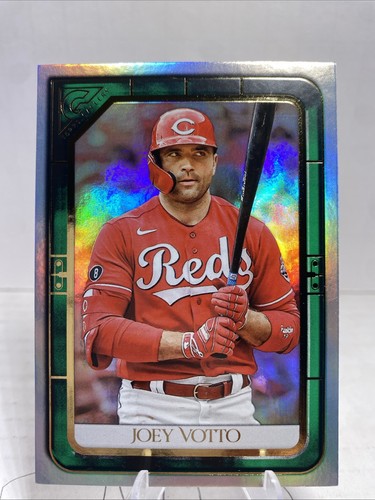 2021 Topps Gallery Green Pattern Joey Votto /125#65