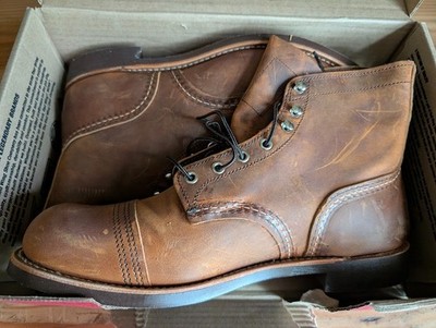 Mens RED WING IRON RANGER - COPPER 10 1/2 D 8085 Iron Ranger Copper Rough & Tough – Red Wing Amsterdam main image 3
