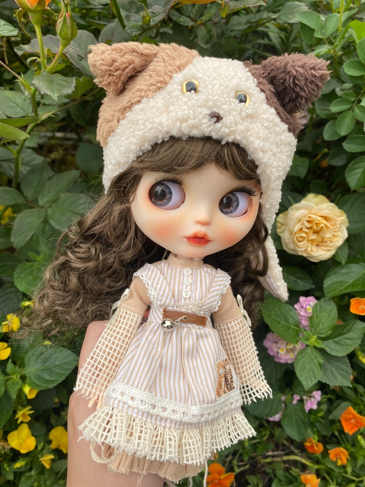 Custom Blythe Doll Handmade  With Outfits + Wig OB24/OB22 1/6 12in Doll BJD Doll
