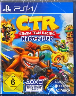 Crash Team Racing: Nitro-Fueled - PS4 / PlayStation 4 - Neu & OVP - USK