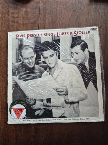 Elvis Presley "Sings Leiber & Stoller" SEALED 1980 UK Vinyl!