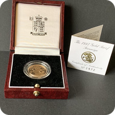 1997 Proof Full Gold Sovereign