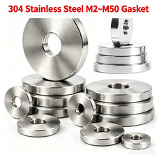 Smooth Extra Thick Washers Enlarged 304 Stainless Steel M2~M50 Gasket Flat Washe