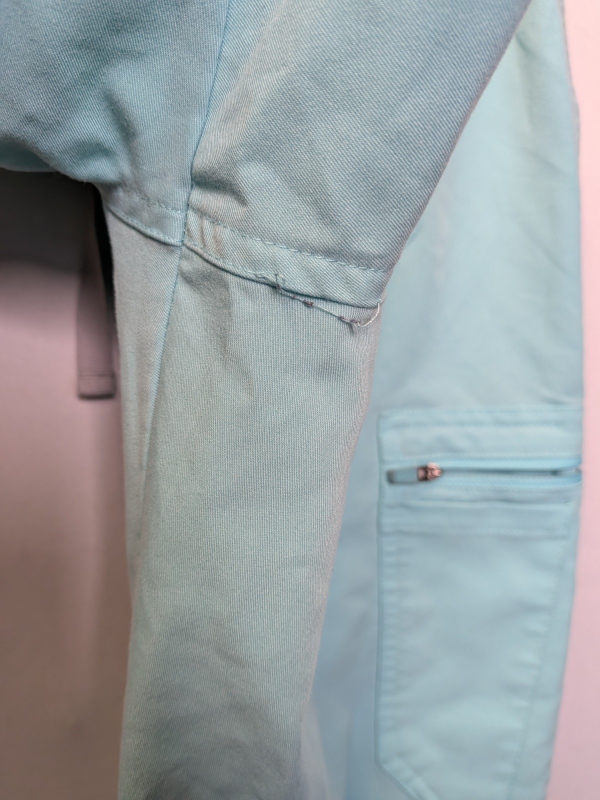 Figs Technical Collection Small Turquoise Scrub P… - image 2