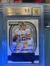 2012 Panini Gridiron Kirk Cousins signature O’s RC 04/25 BGS 9.5/10 Gem Mint!!!!