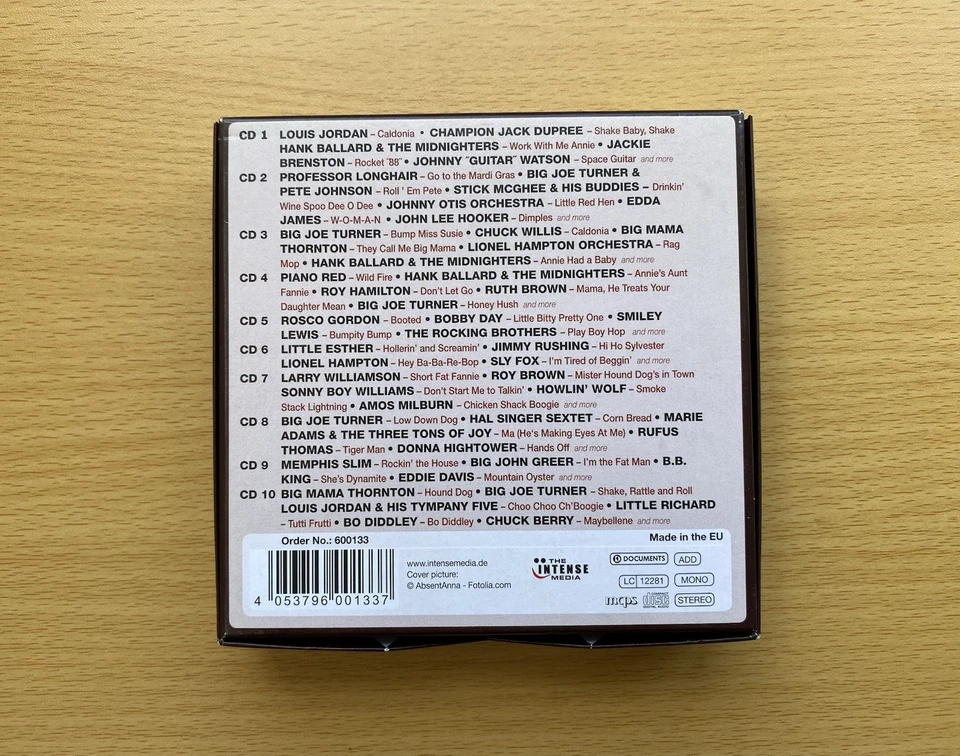 Roots Of Rock N Roll CD Box Set - 200 Hits & Rarities - 10 Disc Collection Foto 4 de 4