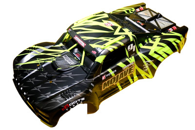 Arrma MOJAVE 6s BLX V2 - Body Shell (BLACK GREEN cover & Interior ARA7604V2