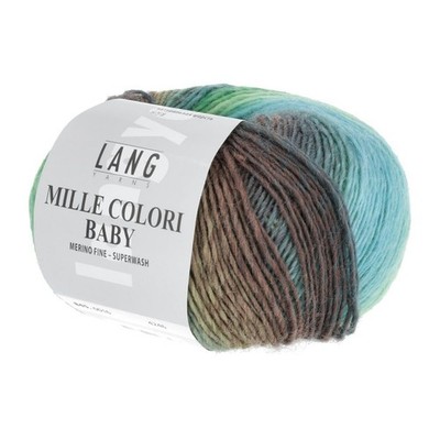 Wolle Kreativ! Lang Yarns - Mille Colori Baby Fb. 16 apfel smaragd prato 50 g