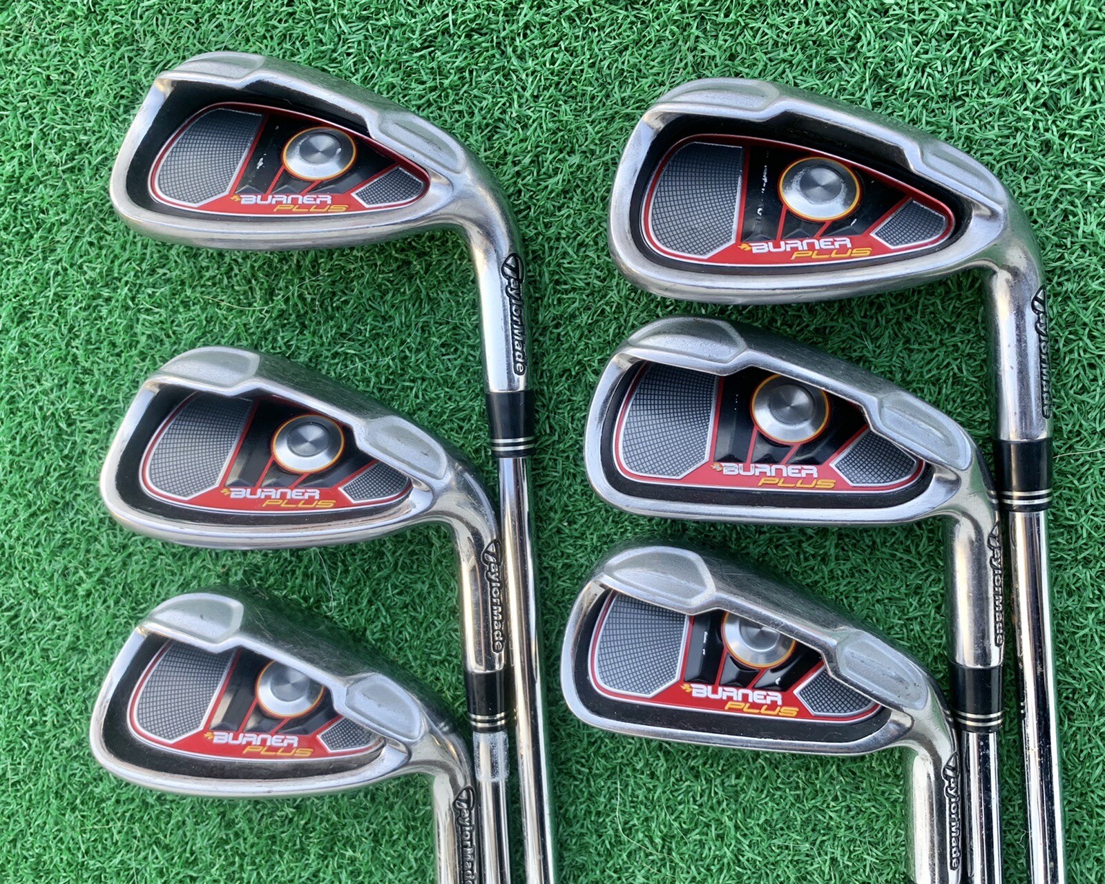 Taylormade Burner Plus Iron Set 5AW Regular Flex Steel RH MISSING 7