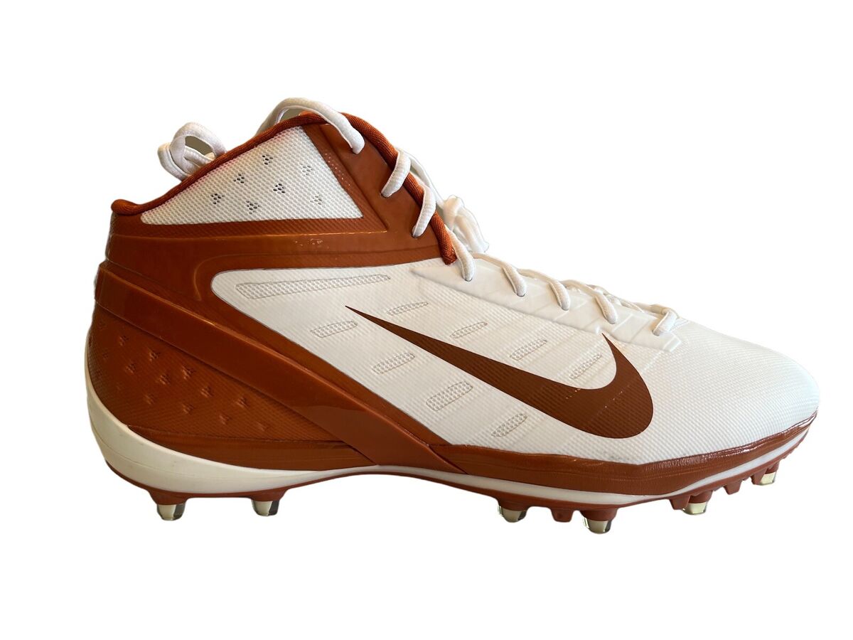 Alpha Talon 16 M Football Cleats Burnt Orange Shoes Texas Longhorns | eBay