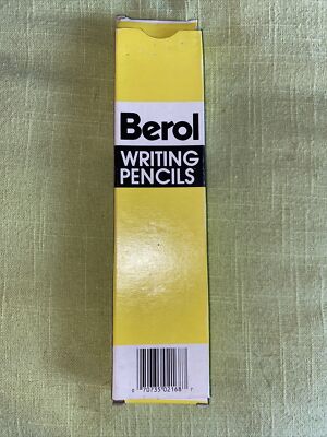 1 Box NOS of 12 Berol Writing Pencils #2 200 Erasable Architectural Pencils NEW