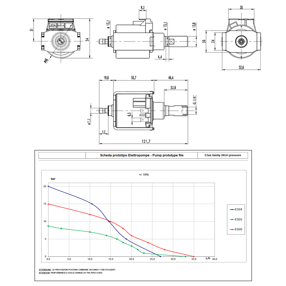 3x-ulka-e505-vibratory-pumps-220-230v-46w-50hz-coffee-espresso