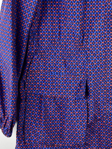 NEW TORY BURCH Casey Parka Windbreaker Women Jacket Sz US 8 - Multicolor - Picture 3 of 10