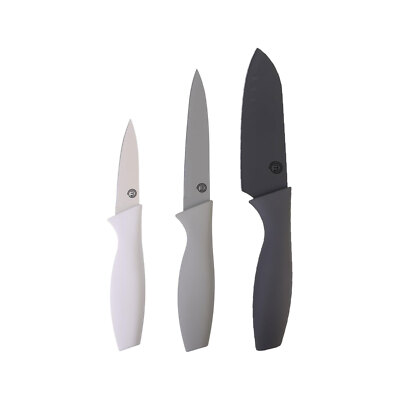MasterChef 3-teiliges Küchenmesser Set Messerset 3 Messer Knife Kitchenknifes 