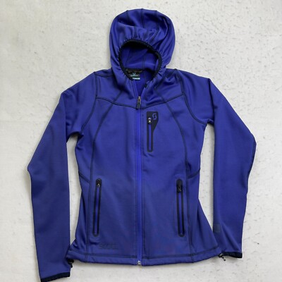 Scott  Jacket Women's Size US S Blue Long Sleeve Full Zip Hooded Polyester