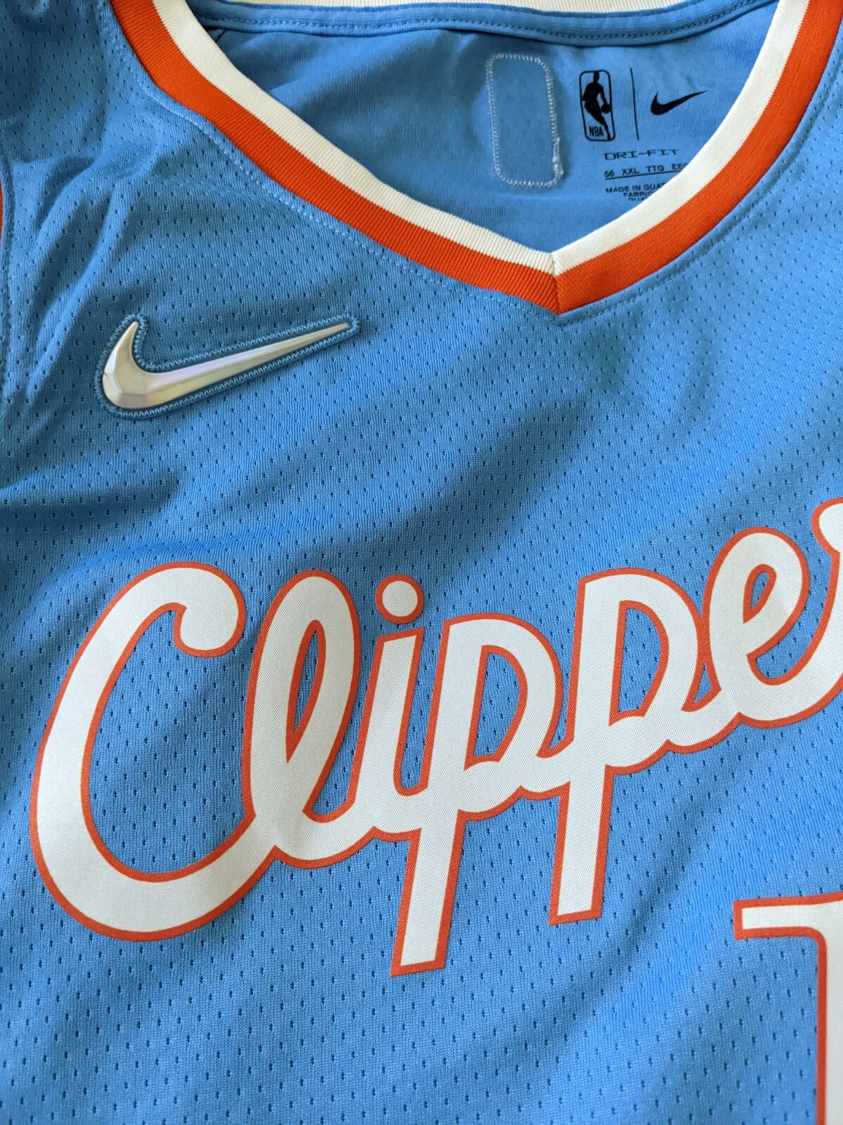 Paul George - Los Angeles Clippers - Game-Worn City Edition Jersey - Scored  23 Points - 2021 NBA Playoffs