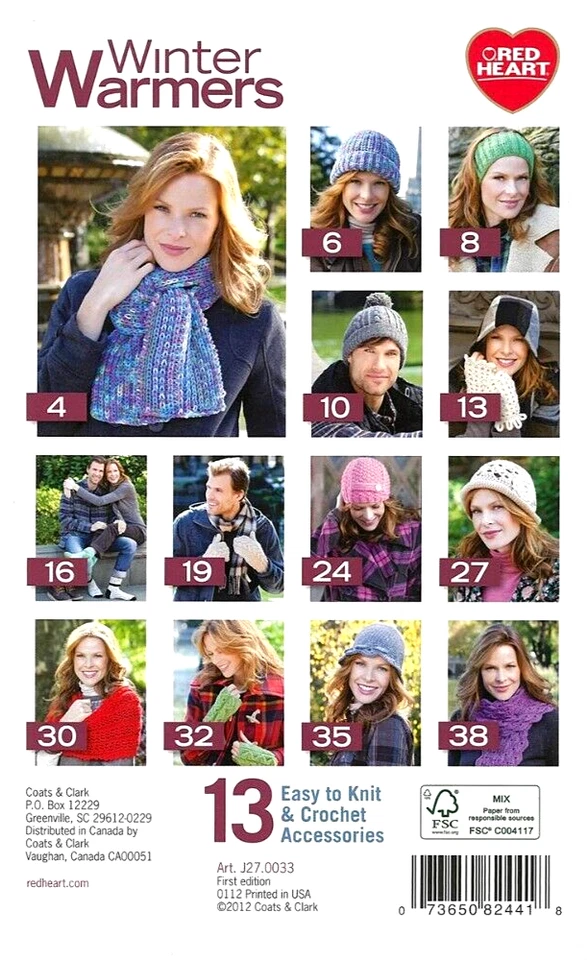 13  to Knit and Crochet by Red Heart - Image 3 of 3