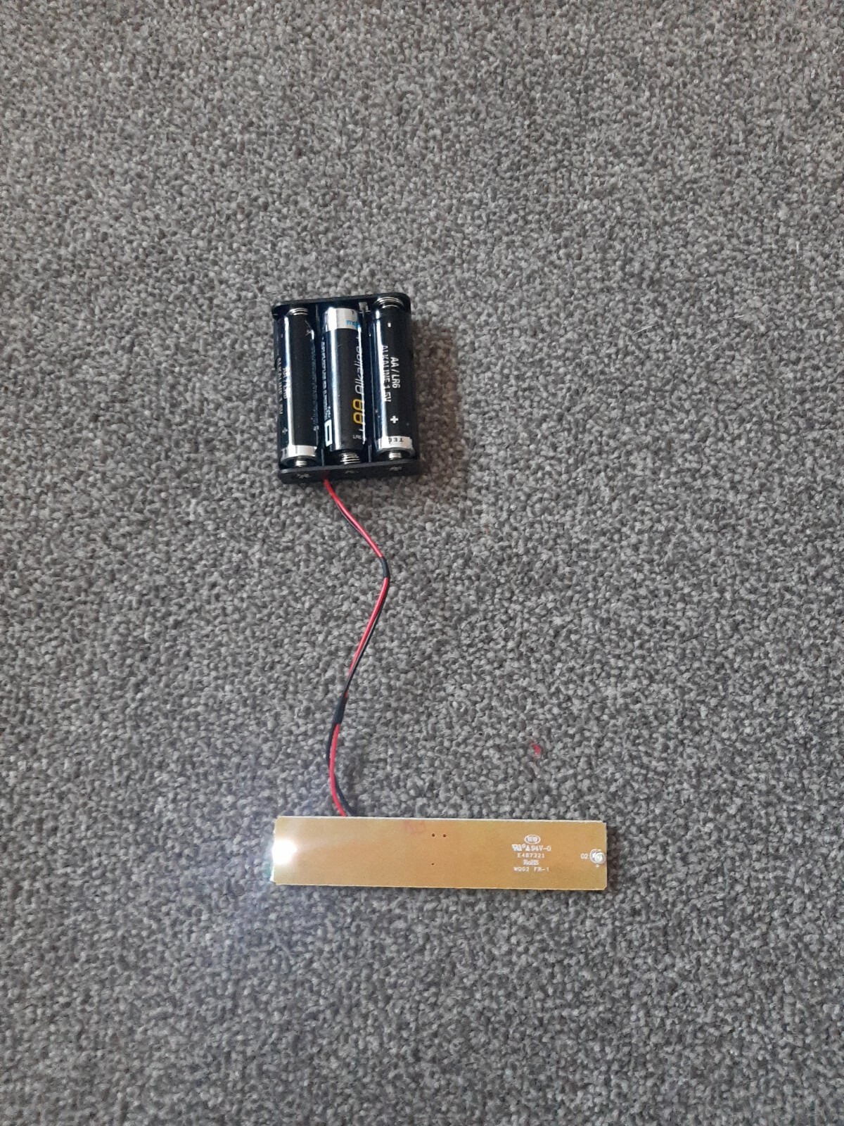 Dummy Alarm Box LED Flasher 2 White LEDs Fake House Alarm Box