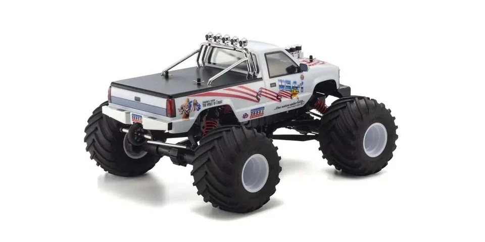 Kyosho USA-1 VE 1:8 4WD Readyset EP 4WD Brushless 4S + FB K.34257D UVP: 699,-€ - Bild 2 von 4