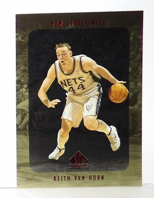 New Jersey Nets 1997-98 SP Authentic Keith Van Horn #89 Utah RC