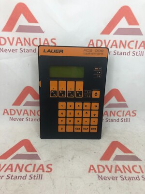 Lauer PCS009 Topline Micro Operating Terminal. Version 009.204.2
