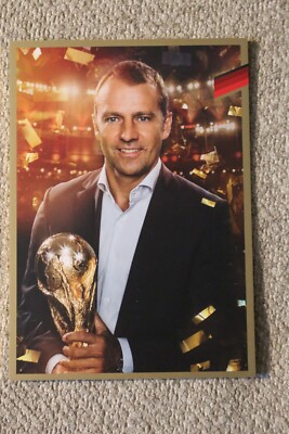 Hansi Flick DFB WM 2014 Gold Card unsignierte AK