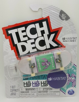 Tech Deck **RARE MISPRINT**  **OFF CENTER** Series 11 HABITAT STEFFAN JANOSKI FB