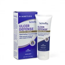 TriDerma Ulcer Defense Healing Cream 2.2 Oz - 2 Packs