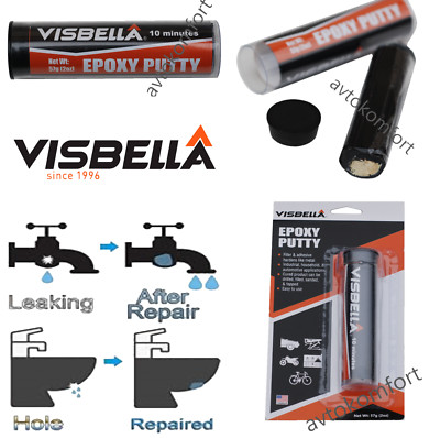 Visbella Epoxidkitt 57g Quick Cold Weld Repair Fix Metall Holz Kunststoff