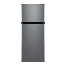 [US WAREHOUSE] 4.6. Cu ft Two Door Mini Refrigerator with Freezer