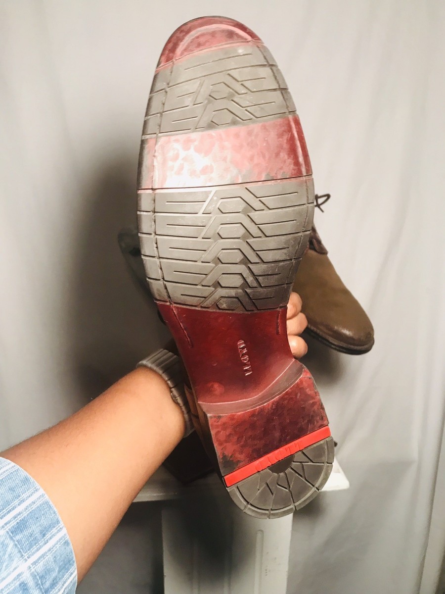 Lloyd Brown Suede Oxford Casual Dress Shoes Men display picture 2