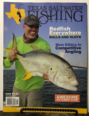 Texas Saltwater Fishing Redfish Everywhere Angling October 2015 FREE SHIPPING JB