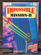 NEW / Sealed * IMPOSSIBLE MISSION II 2 Nintendo NES Epyx S.E.I. Manual COMPLETE