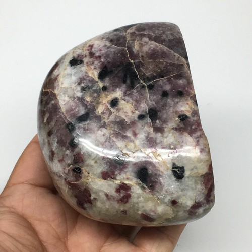 572g, 2.6"x 3.5"x2.5" Natural Rubellite Tourmaline Freeform @Madagascar, B1020 - Picture 7 of 11