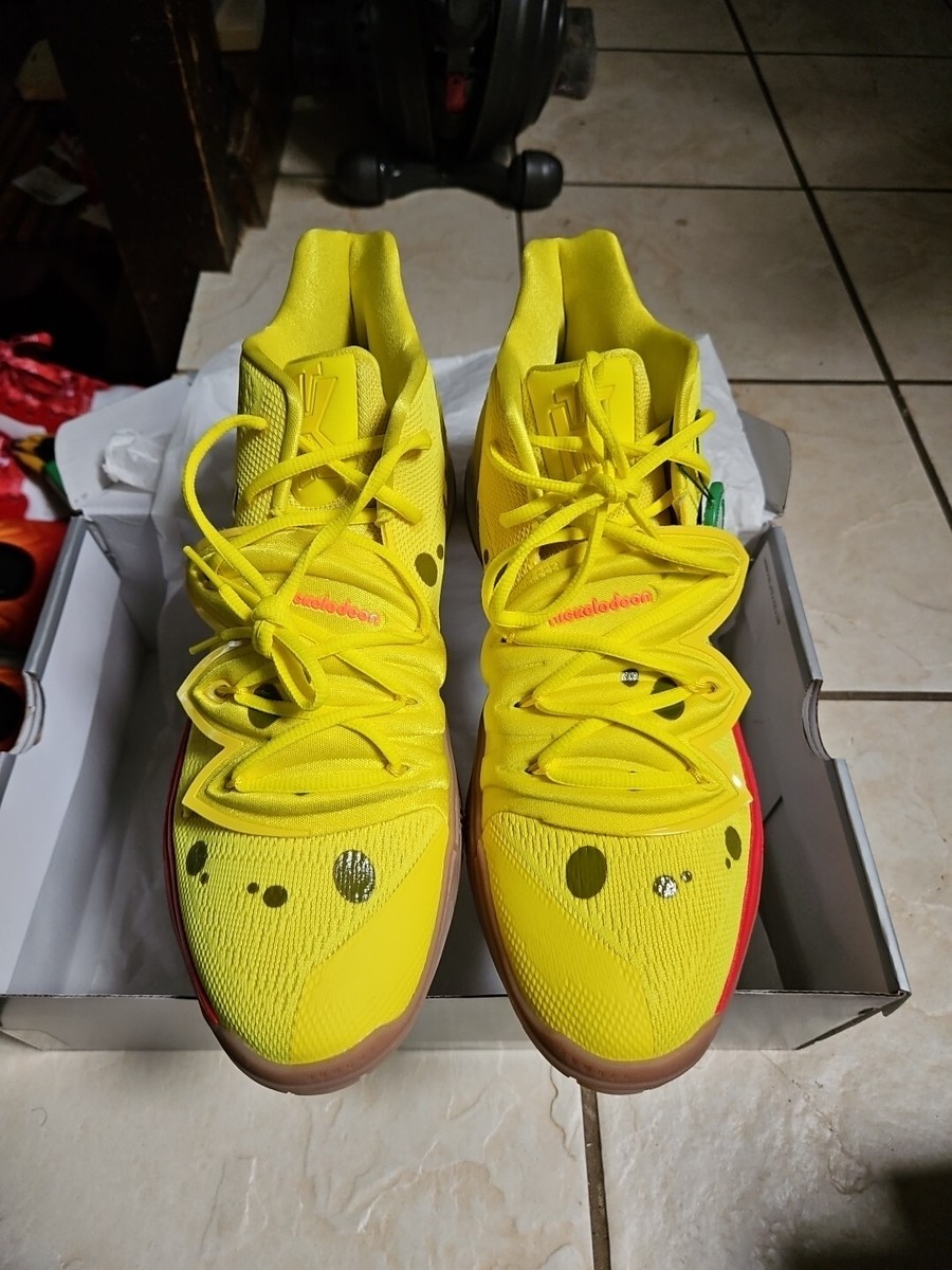 スニーカー SpongeBob SquarePants x NIKE Kyrie 5 'SpongeBob' 2019 AW 19 Nike Kyrie 5 x SpongeBob 2019 CJ7227-700 Size 4.5Y GS Rare