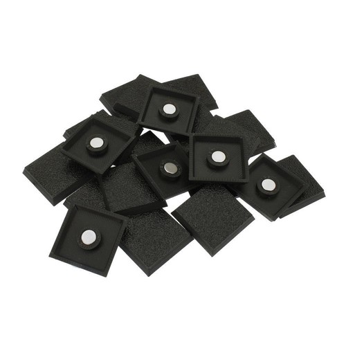 20mm Square Wargaming Plastic Model Bases + for Warhammer, AOS