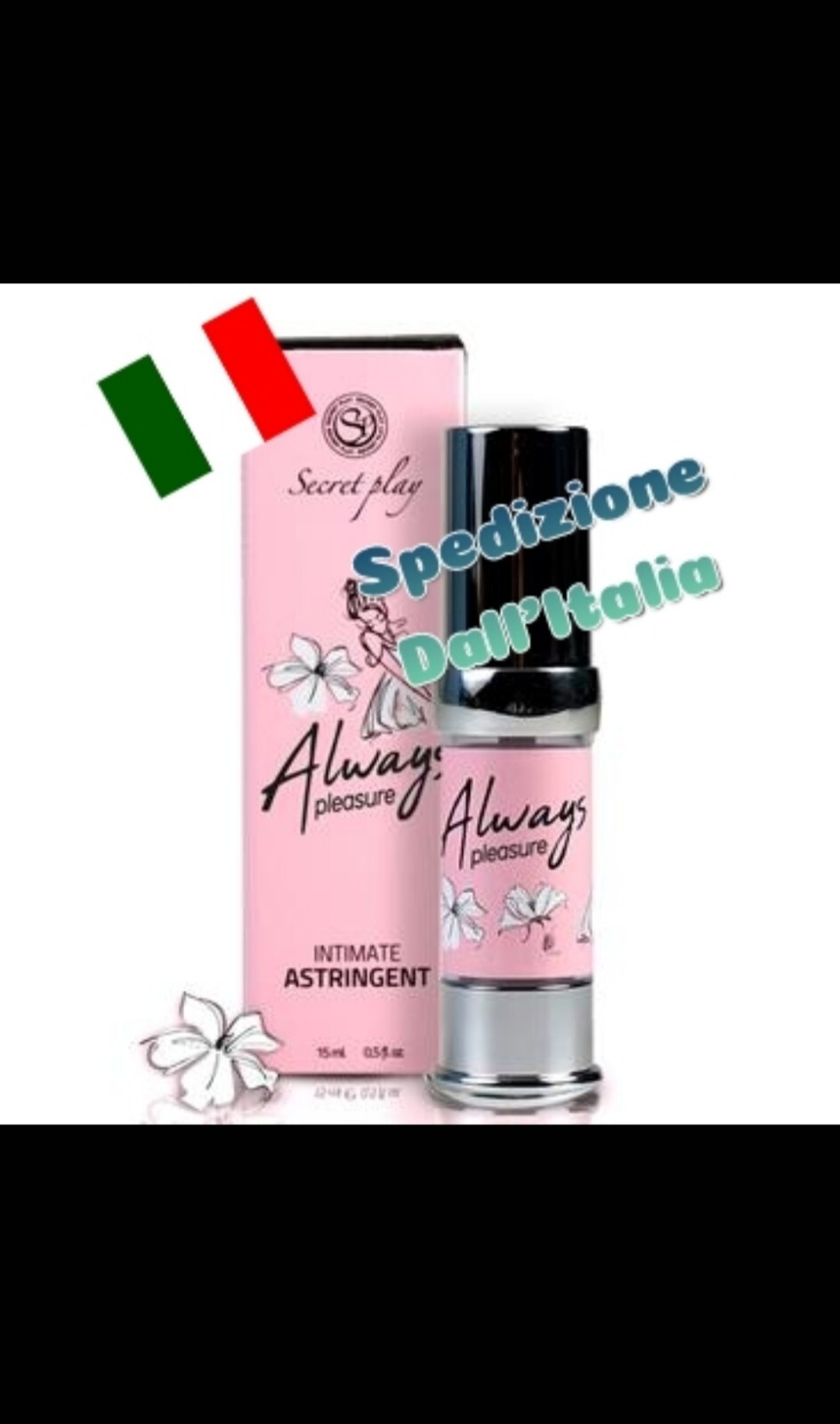 Lubrificante intimo donna con effetto ASTRINGENTE sensazione prima volta