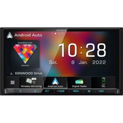 Kenwood DMX8021DABS Digital Media AV-Receiver Autoradio Doppel-DIN Moniceiver - Bild 1 von 4