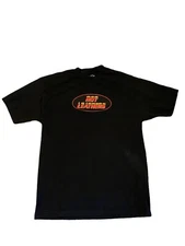 Hot Leathers t shirt vintage Size L Black - 2017 Laconia Roadhouse - Motorcycle
