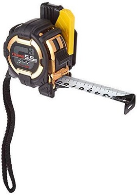 *Tajima Sefukonbe G3 gold lock -25 5.5m 25mm width meter scale SFG3GL25-55BL