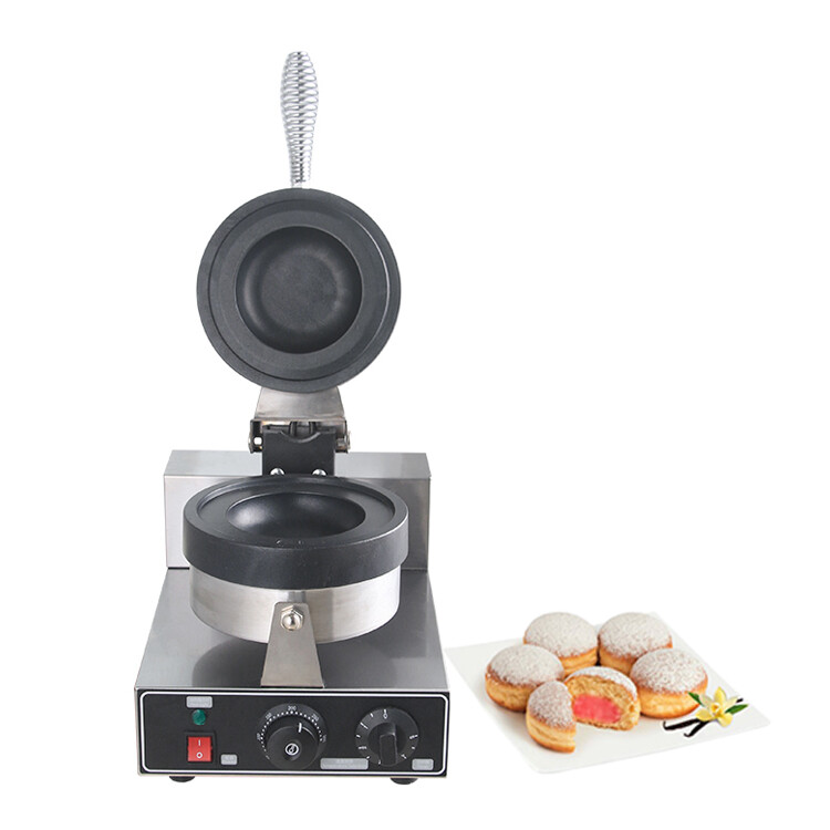 Kolice Commercial Gelato Panini Press Machine, Donut Ice Cream Dessert