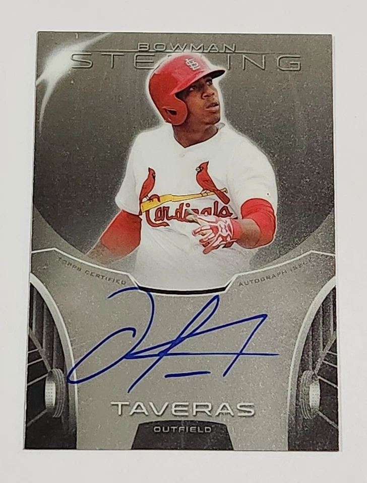 2013 Bowman Sterling PROSPECT OSCAR TAVARES AUTO #BSAP-OT - Image 2 of 3
